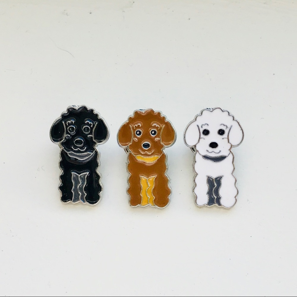 🐾 Poodle/Doodle Dog Pin (White SOLD OUT)